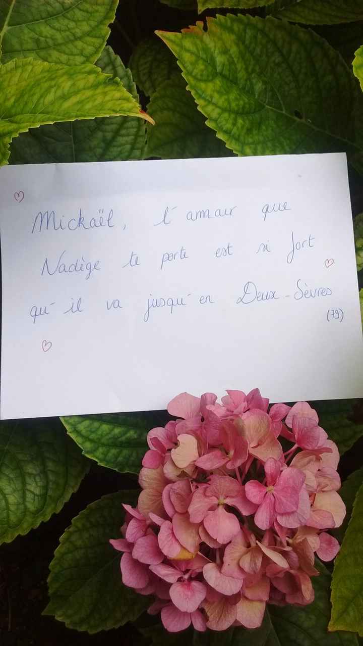 Love note Nadège