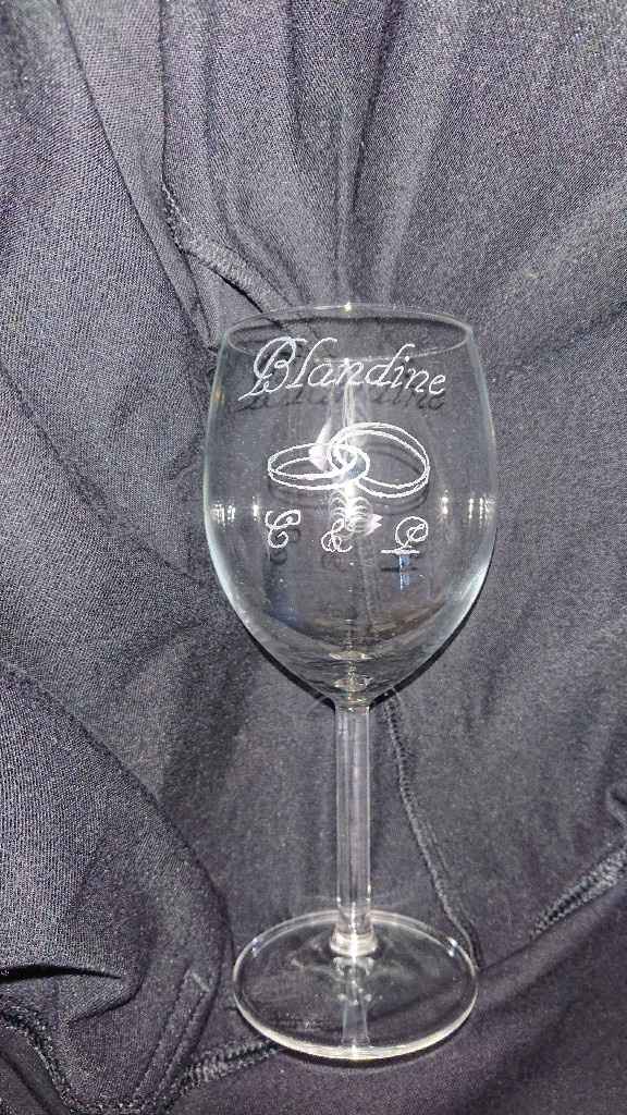 Gravure verre marque place - 1