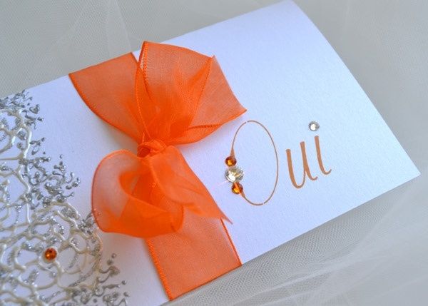 faire part orange