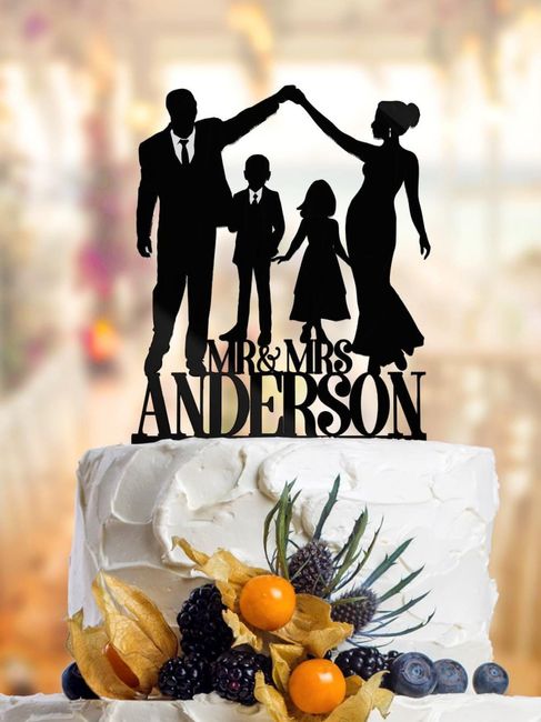 Vos avis sur le cake topper ? 4