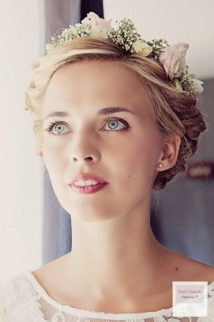 couronne de fleurs :)