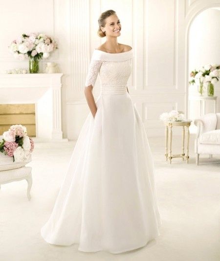 Robe de mariée pour femme plus âgée 