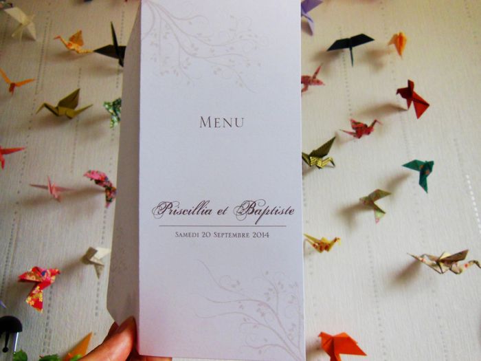 Mon menu 