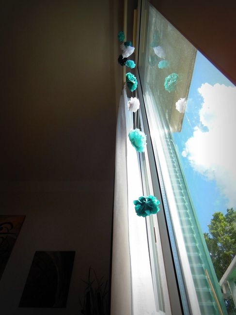 Guirlande fleurs de soie