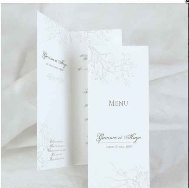 Mon menu 