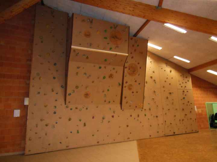 Mur d'escalade 