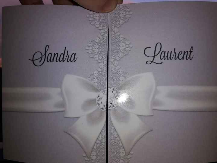 Mes faire part sont arrivés !!!!!!!! ....... - 1