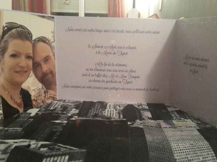 Mes faire-part sont prêts à envoyer - 1