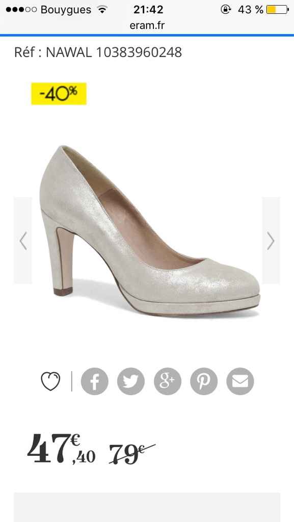 Les chaussures : je désespère.... - 1