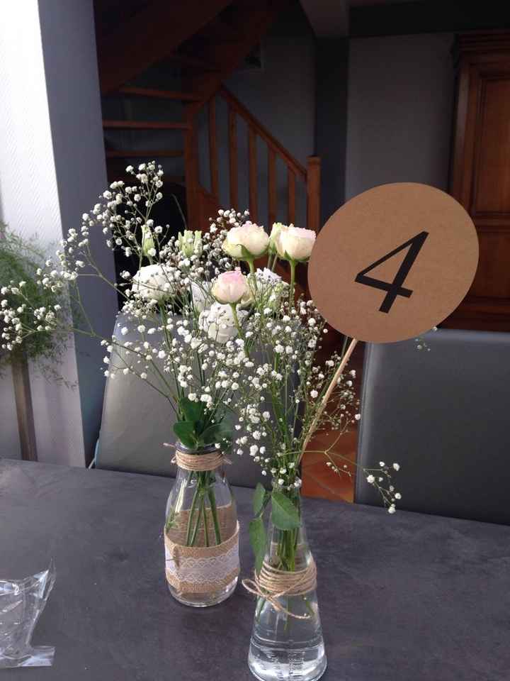 Essai bouquet table - 1
