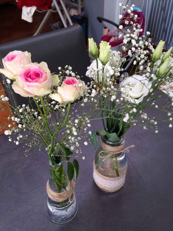 Essai bouquet table - 2