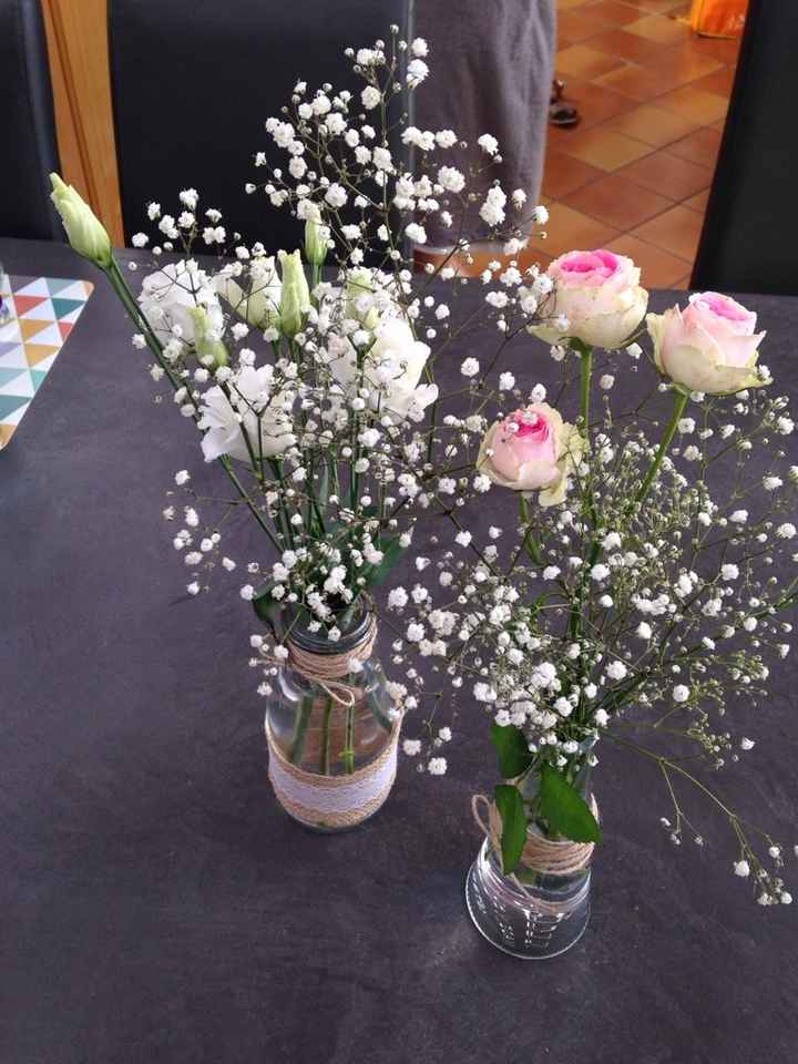 Essai bouquet table - 3