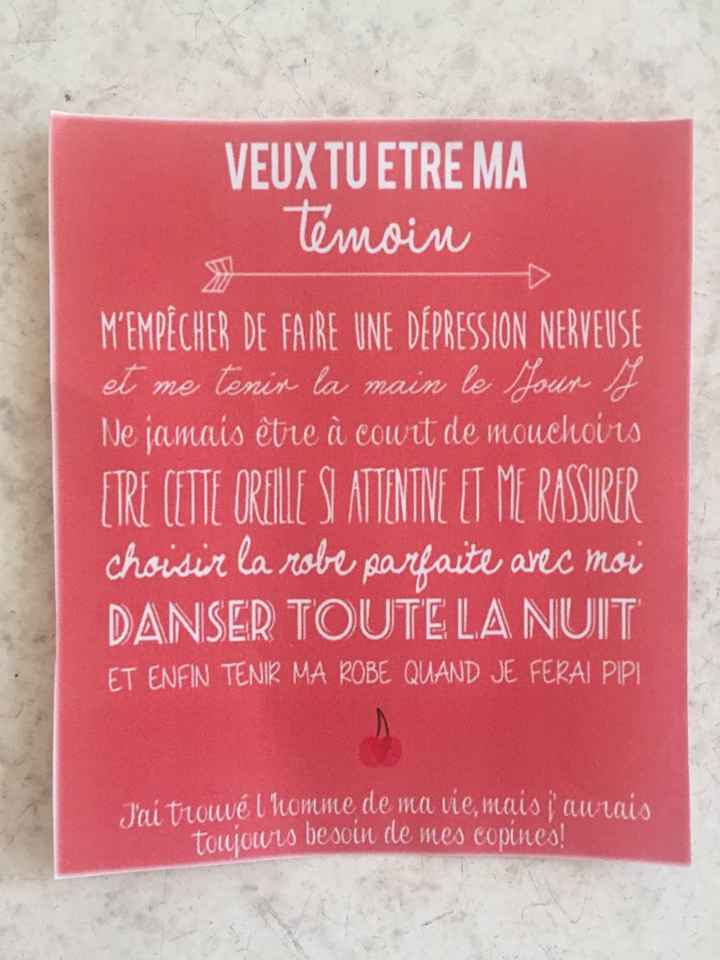 Une belle demande ! - 1