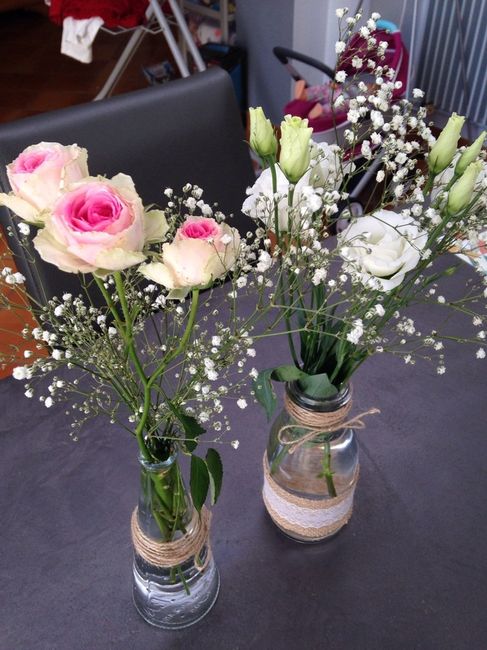 Essai bouquet table - 2