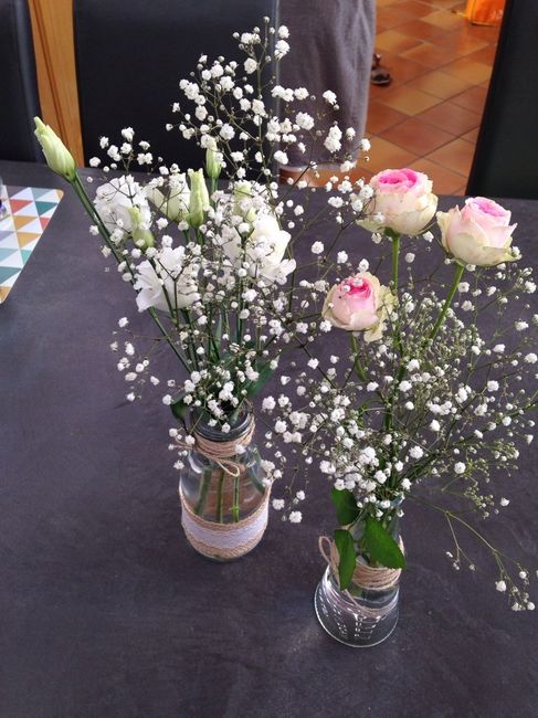Essai bouquet table - 3