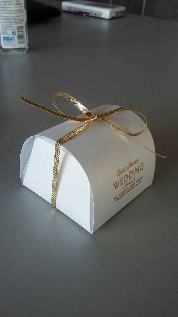 Cadeaux aux invités 