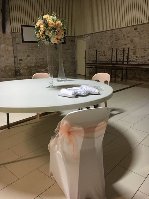 Table témoin - mariage champêtre - 2