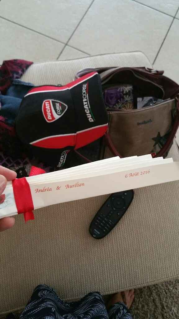 Éventail cérémonie laïque - 1