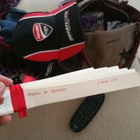 Éventail cérémonie laïque - 1