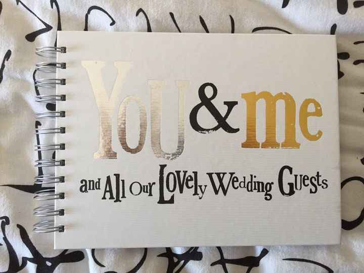 Livre d'or customisé - 1