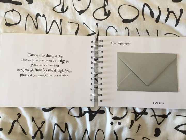 Livre d'or customisé - 3