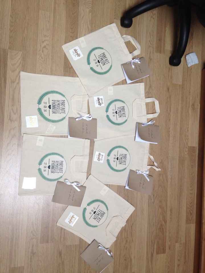 Cadeaux pour mes témoins / dh - 1