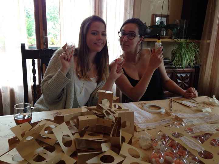 Atelier montage dragées à la chaine - 2