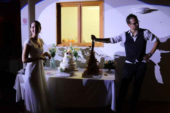 Découpage du gâteau !