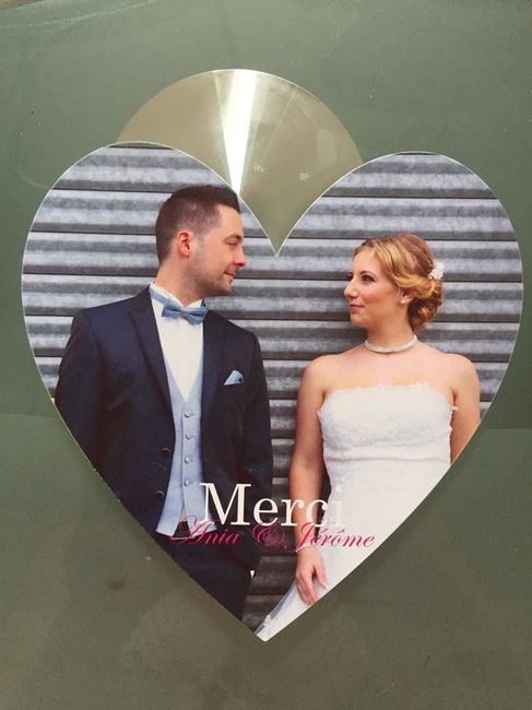 Quelle est la dernière photo concernant le mariage que vous avez enregistrée sur votre téléphone ? -