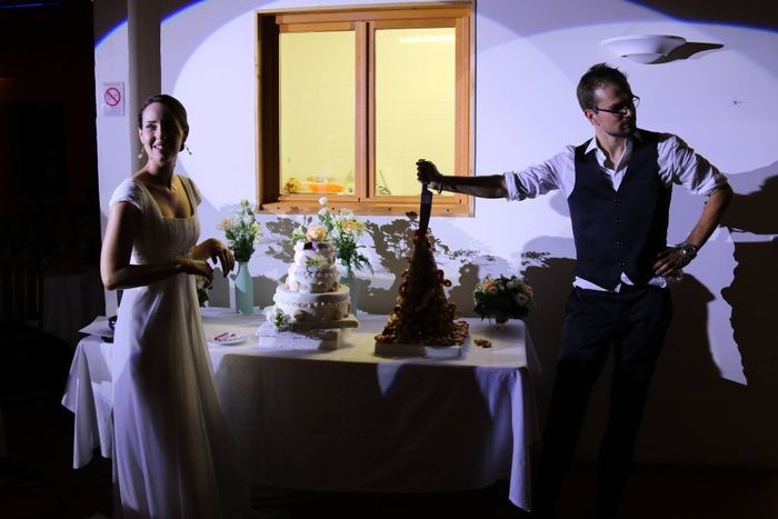 Découpage du gâteau !