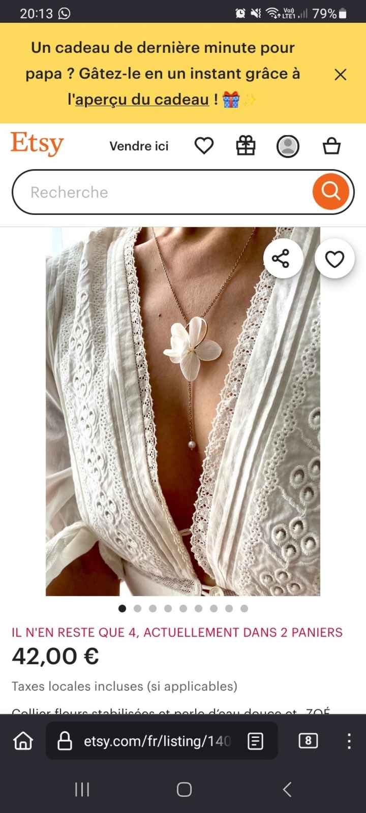 Mes bijoux de mariage ! 💗 hésitation... besoin de conseils ! - 2