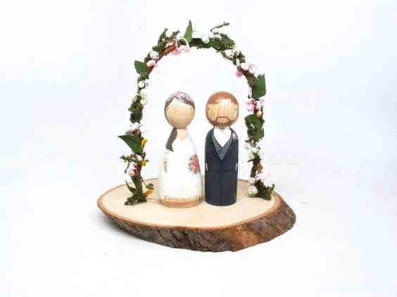 Figurine gateau cérémonie laïque