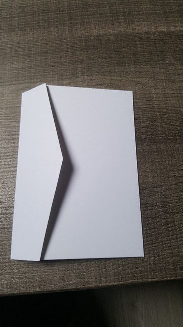 Votre faire-part est-il en style Pocketfold ? - 1