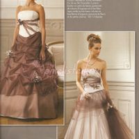 je trouve cette robe originale sobre et classe