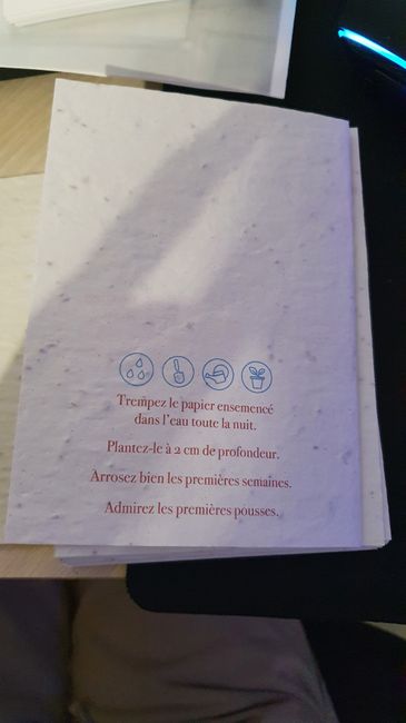 Faire part ensemencés reçus 🌱 - 3