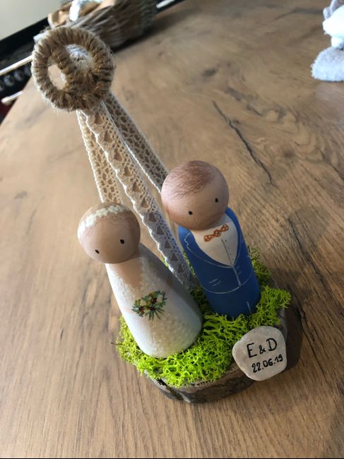 Mon Cake Topper est fini 😍 - 1