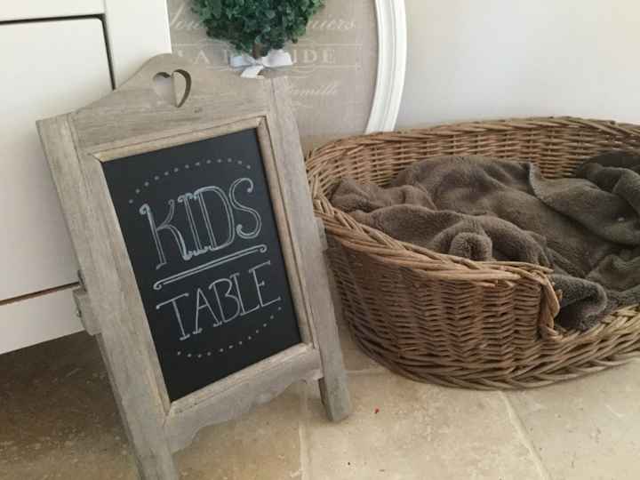 kids table 🎈 - 1