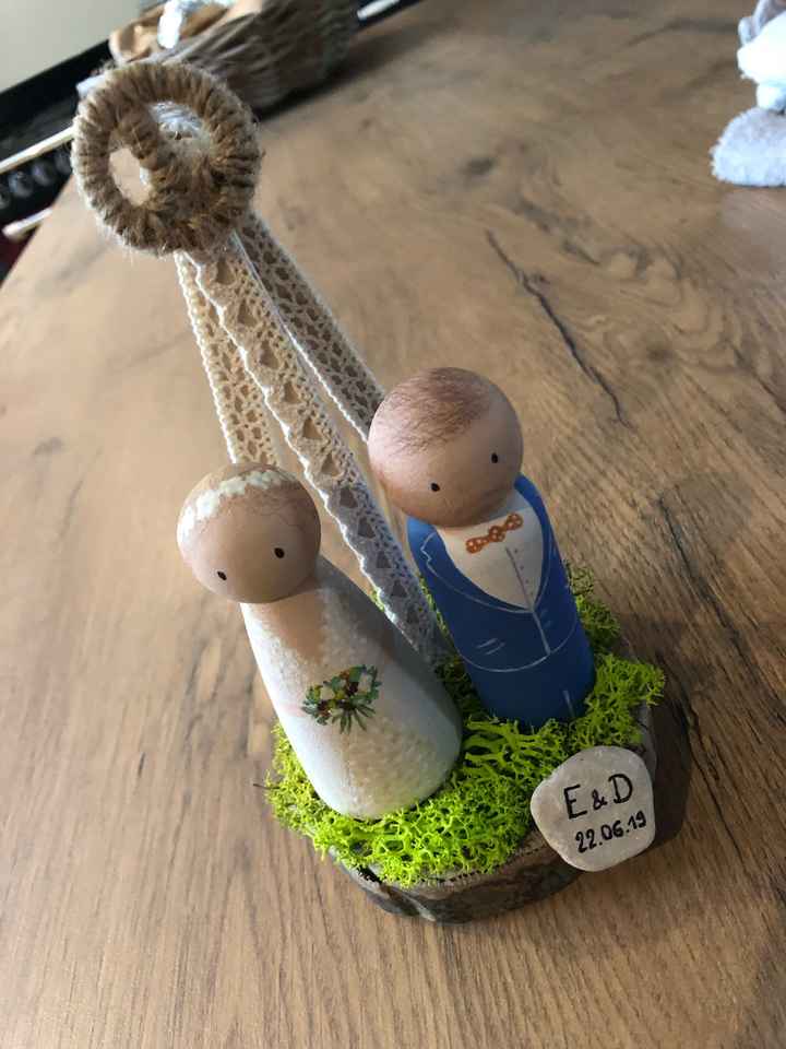 Mon Cake Topper est fini 😍 - 1