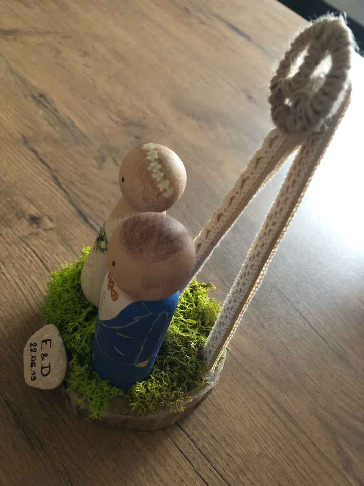 Mon Cake Topper est fini 😍 - 2