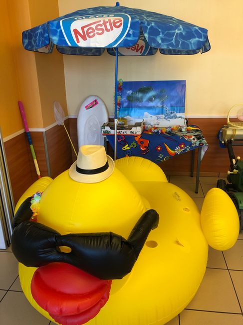 Décoration de la salle avant le jour j 13