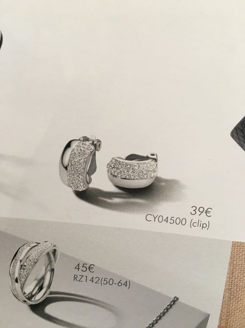 Boucles d'oreille à clip - oreilles non percées - 1