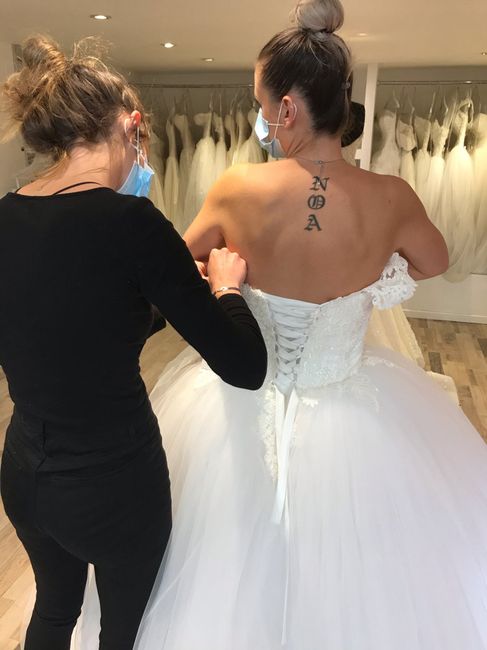 Retouches de ma robe 👗 - 1