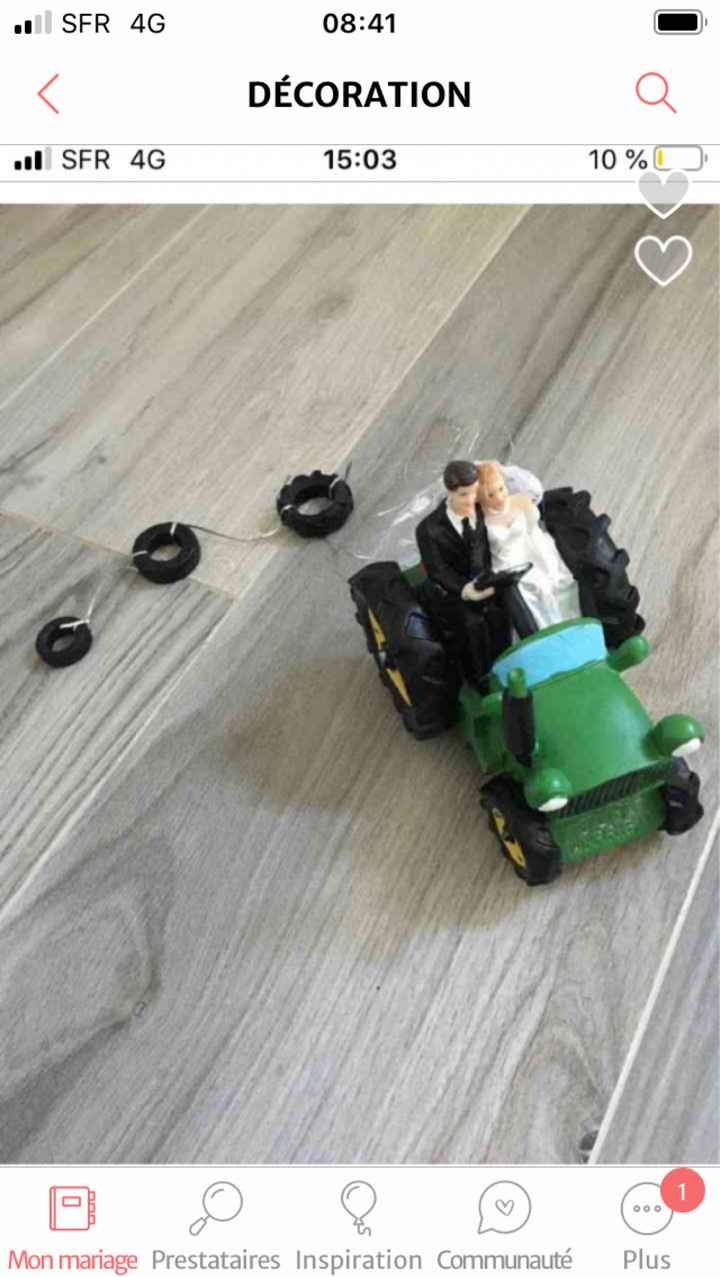 Mon cake topper - 1