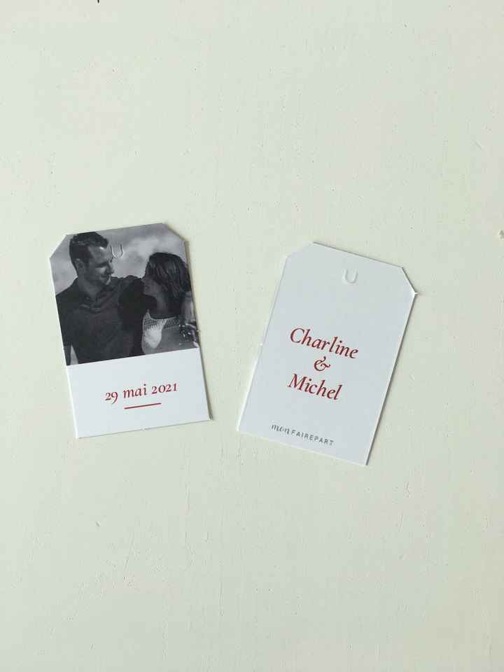 éTiquettes cadeaux invités - 1