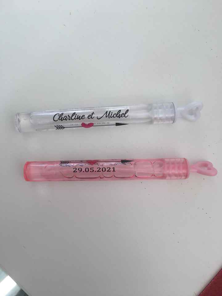 éTiquettes tubes à bulles - 1