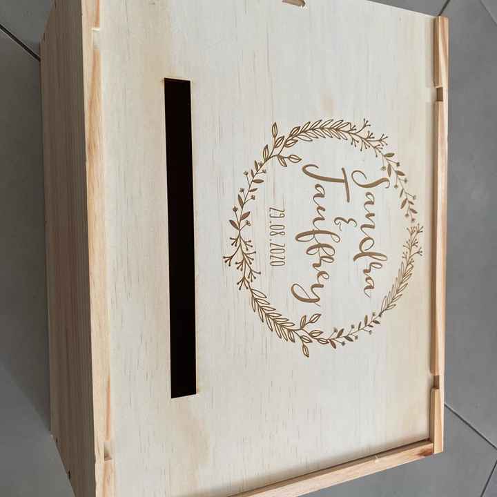 Réception de notre urne - 2