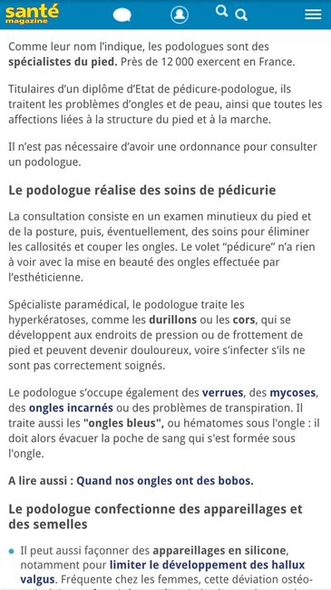 Podologue ou beauté des pieds en institut ?? - 1