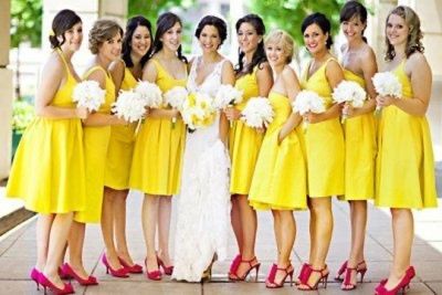 Robes demoiselles d'honneurs 12