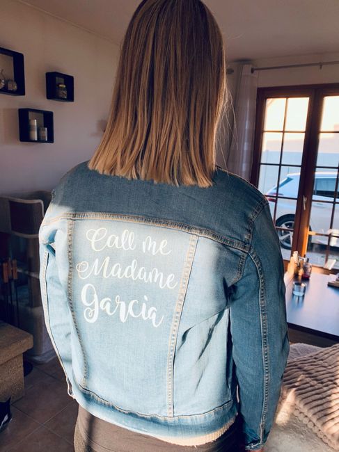 Une veste customisée le jour J ? 💜 3