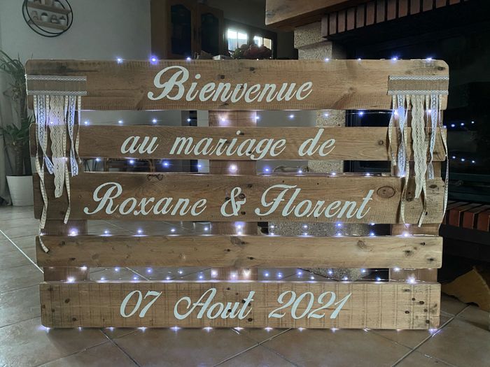 Panneau de mariage personnalisé 10